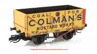 TTR-7006P Peco 7 Plank Open Wagon - number 22 - Colman's Mustard